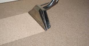 Carpet being cleaned in a suburban Chicago home